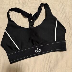 ALO Yoga Black Sports Bra